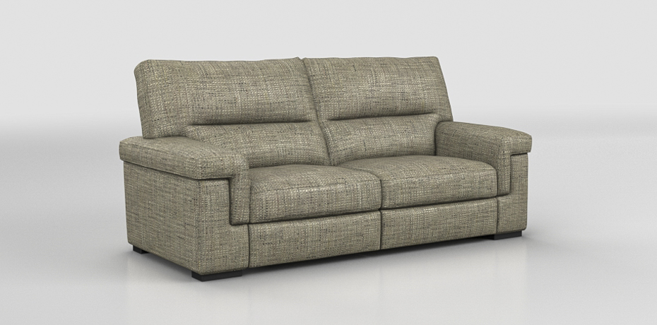 Arvigo - 3-Sitzer Sofa mit 1 Staufach und 1 Schiebemechanismus